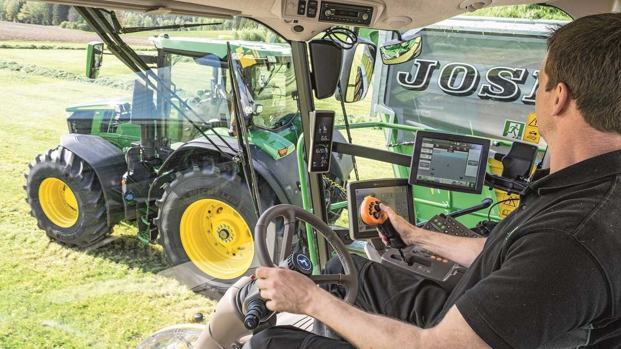 John Deere 9500 e 9600 motore JD18X