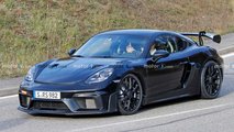 Porsche 718 Cayman GT4 RS Final Spy Shots