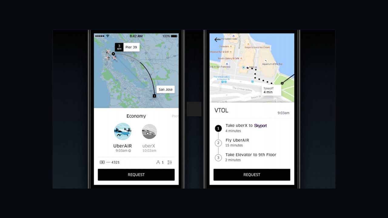 Uber Uçan Taksiler