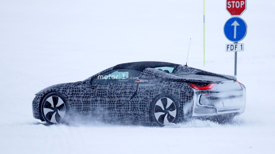 BMW i8 Spyder Casus Fotoğrafları