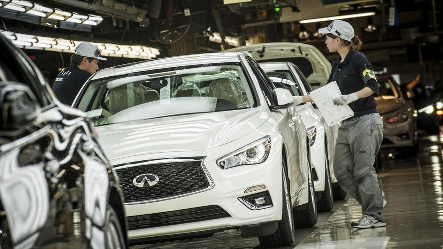 2018 Infiniti Q50 production