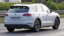 2018 VW Touareg yeni casus fotoğraflar