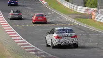 2018 BMW M5 Nürburgring casus fotoğrafları