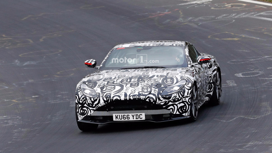 Aston Martin Vantage V8 Spy Pics