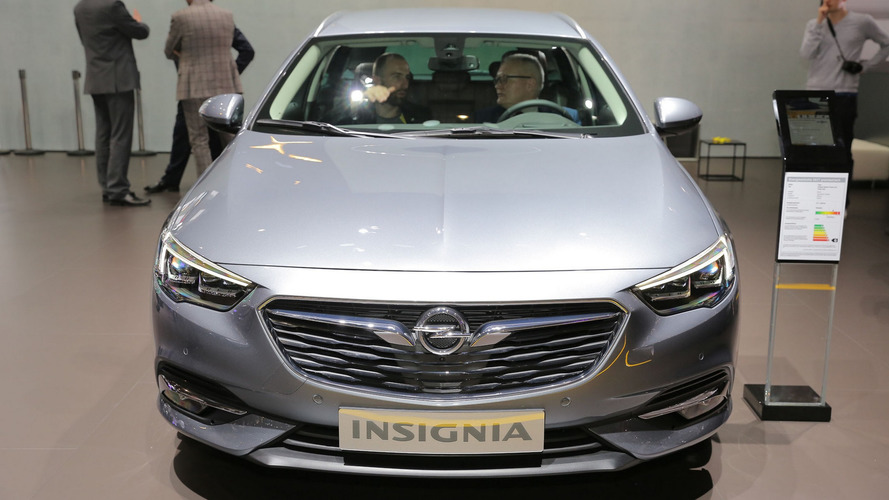 2017 Opel Insignia live in Geneva