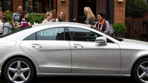 Mercedes-Benz CLS 350 covered with one million Swarovski crystals