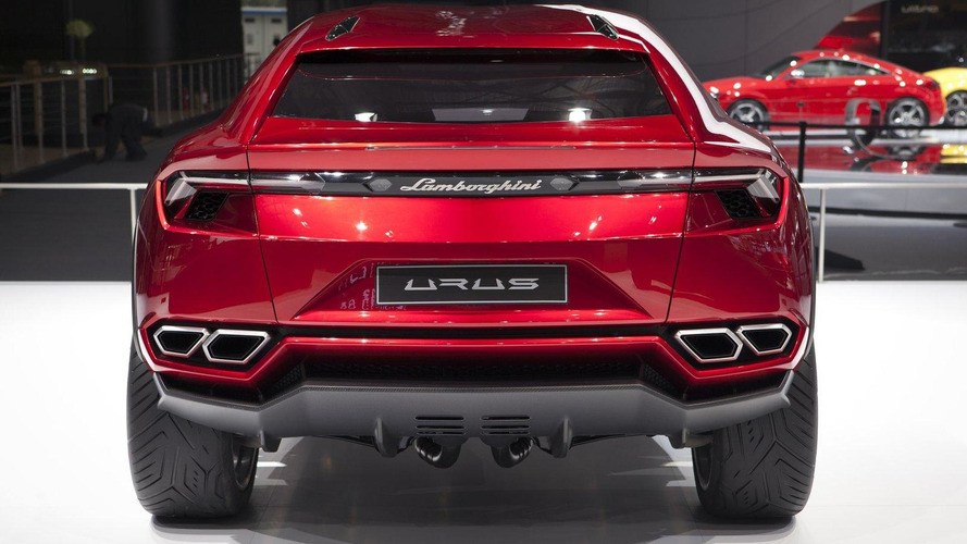 Lamborghini Urus SUV concept live in Beijing
