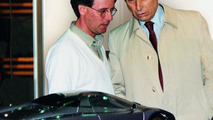 Horacio Pagani with Juan Manuel Fangio circa 1992, 09.05.2012