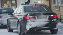 2013 BMW 7-series facelift prototype with M Sport Package - spy photo