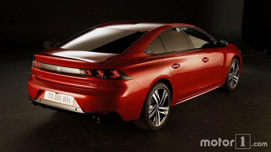 Peugeot 508 (2018) shooting studio