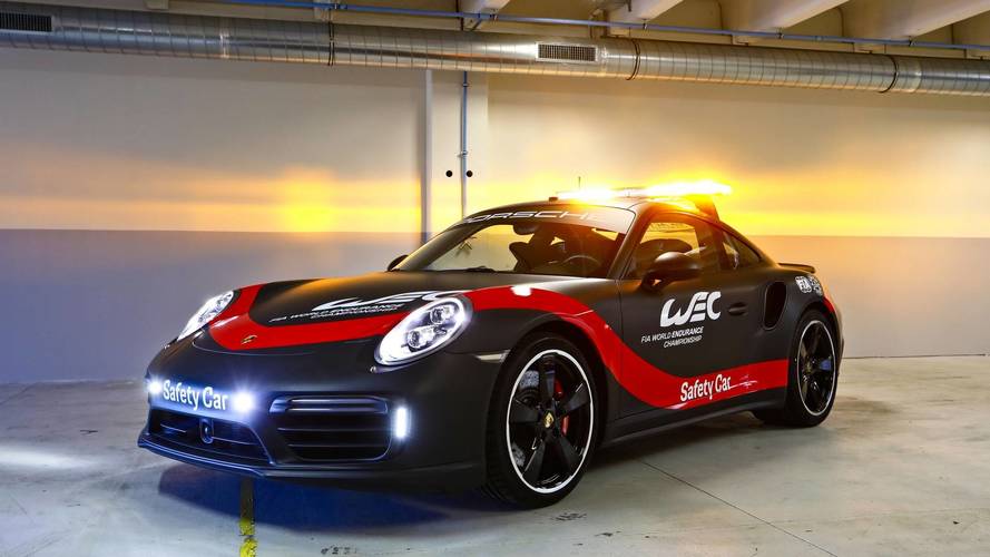 Dünya Dayanıklılık Şampiyonası'nın güvenlik aracı Porsche 911 Turbo