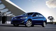 8 - Hyundai Accent Blue