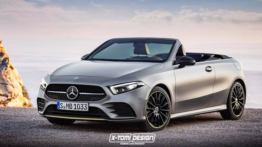 Mercedes-Benz A-Class Cabriolet Rendring