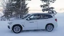 2019 BMW X3 plug-in hybrid spy photo