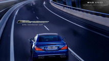2013 Mercedes SL63 AMG (R231) artists rendering
