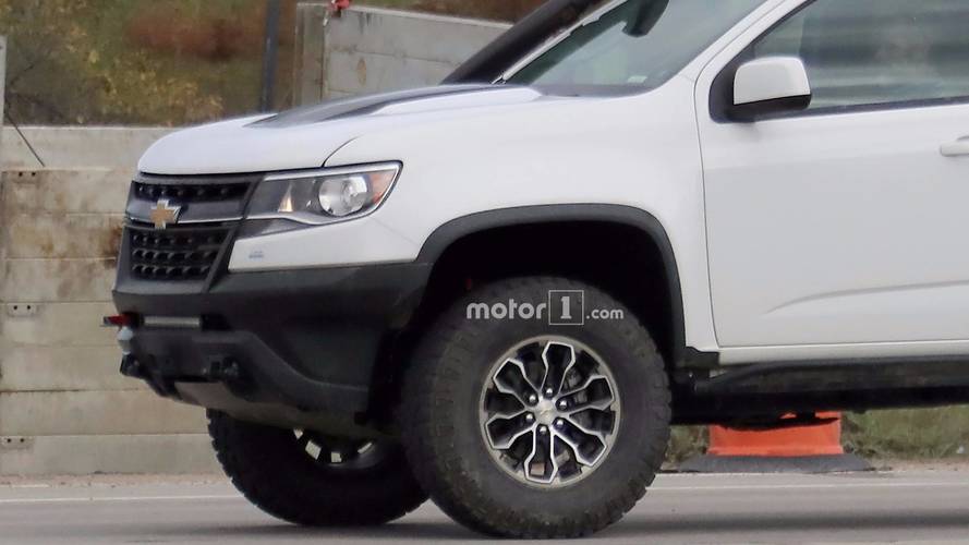 Chevy Colorado ZR2 Utility Spy Photos