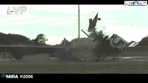 Truck Barrier Crash Test
