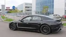 2020 Porsche Mission E spy photo
