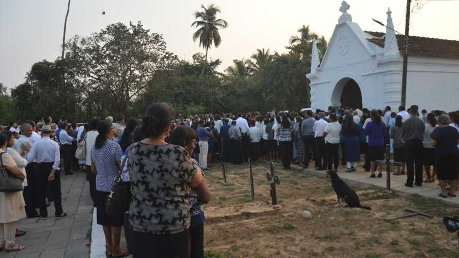 India Group Protests Helmet Laws With Funeral