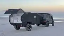 Bruder EXP-4 Kamp Römorku