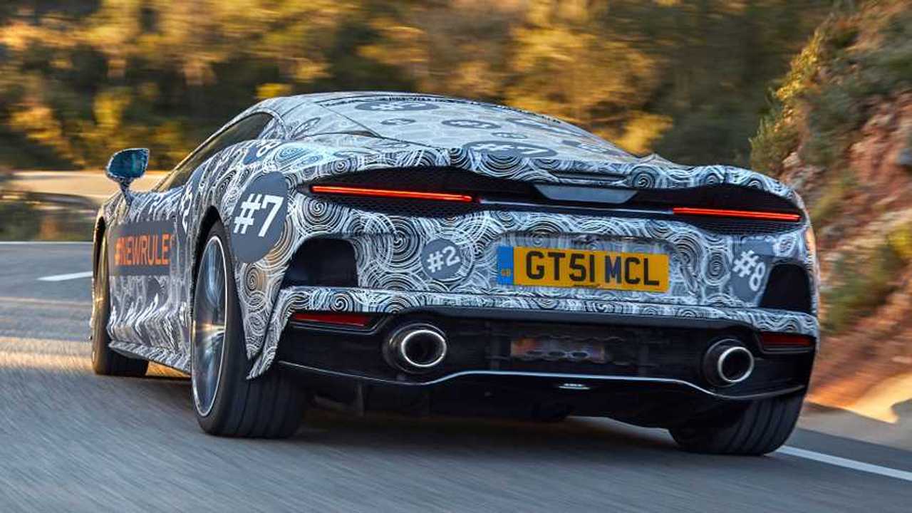 Teaser del prototipo di McLaren Grand Tourer