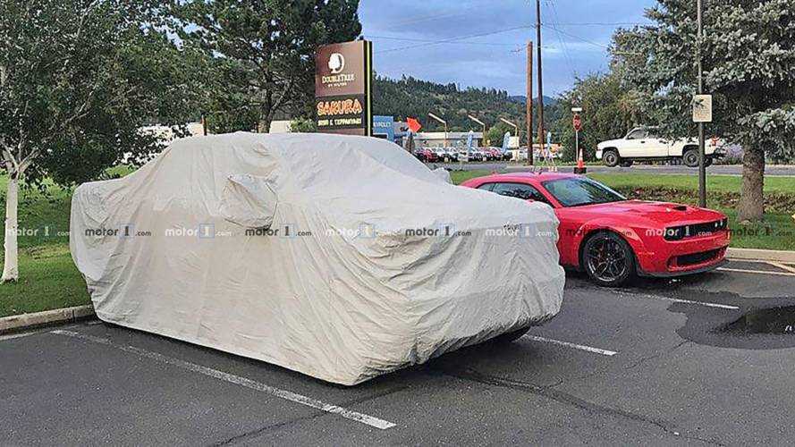 2019 Ram Rebel Hellcat spy photo