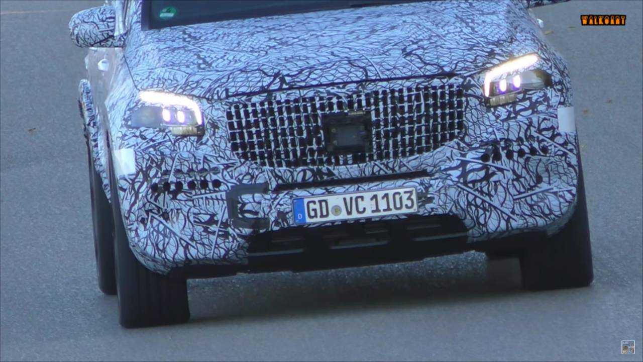Mercedes-AMG GLS 63 Spied