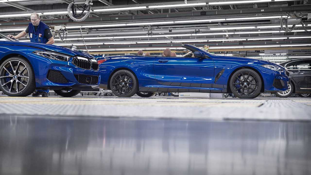 BMW 8 Series Convertible production start