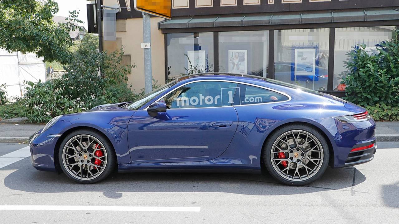 2019 Porsche 911 992 ungetarnt
