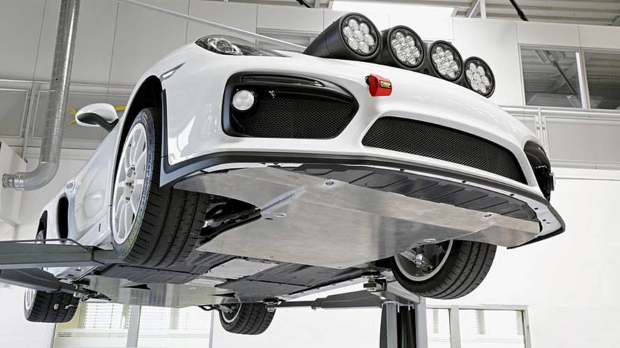 Porsche Cayman GT4 Clubsport Rally concept
