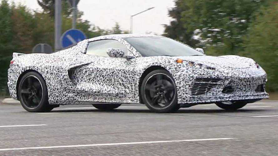Mid-Engined Corvette Spied On A Speedy Run Around The ... Mid-Engined Corvette Spied On A Speedy Run Around The ...