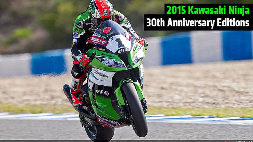 2015 Kawasaki Ninja 30th Anniversary Editions