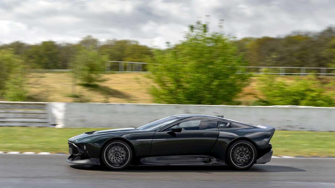 Aston Martin Victor race track