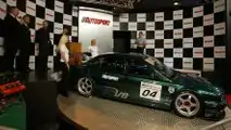 Jaguar X-Type SCV8 Race Car Presentation Side