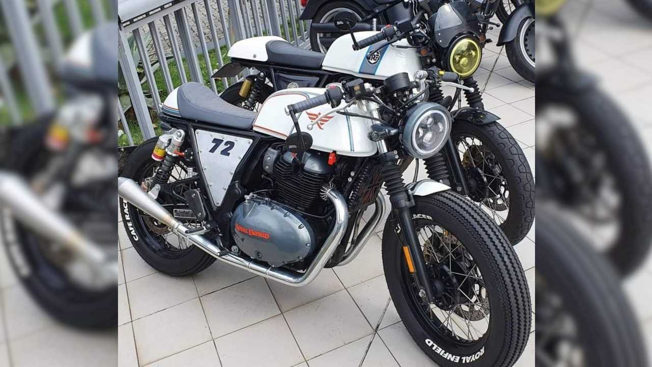Custom Royal Enfield Continental GT Puts The Racer In Cafe Racer