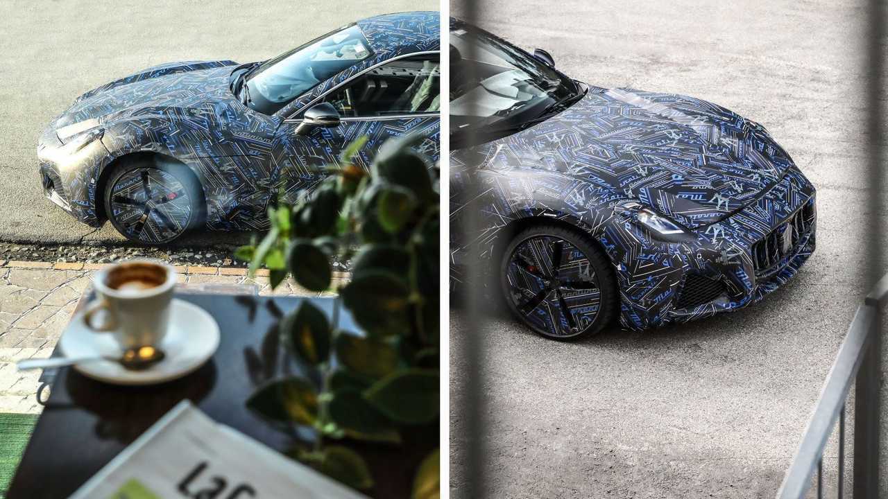Maserati GranTurismo 2022, prototipo camuflado