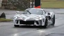 Ferrari hypercar test mule spy photo