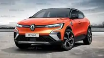 Renault Mégane (2021) als Rendering von Motor1.com