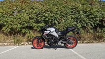 2020 Yamaha MT-03, Profile, Left