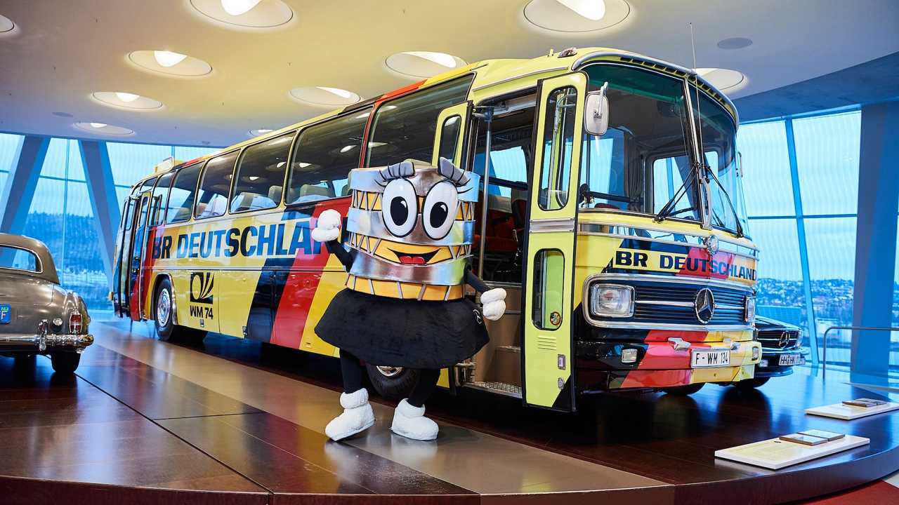 Mascota del Mercedes Museum