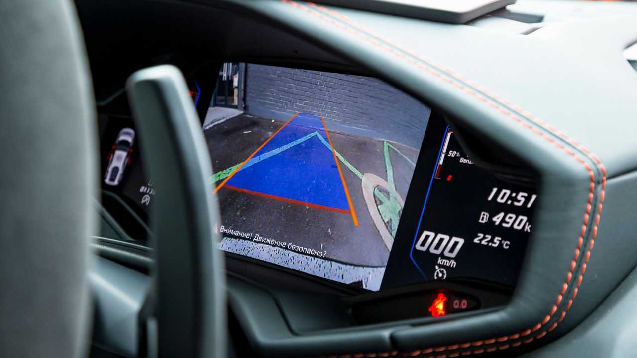 Lamborghini Huracan камера