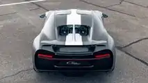 Bugatti Chiron Sport Legenden des Himmels hinten oben