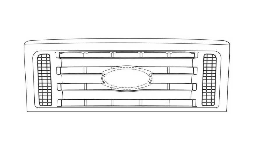 Ford'un ızgara tasarımı patentleri kafa karıştırdı