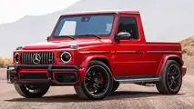 Mercedes G-Klasse Pickup-Renderings
