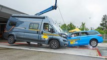 Wohnmobil im ADAC-Crashtest (2020)