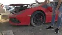 Scrapyard in Dubai