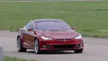 Tesla Model S Nurburgring
