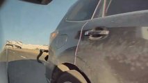 See A Subaru Forester Try To Hit A Tesla Model X With TeslaCam On