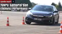 Honda Civic 1.5 VTEC Turbo Geyik Testi