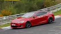 Tesla Model S Plaid Spied